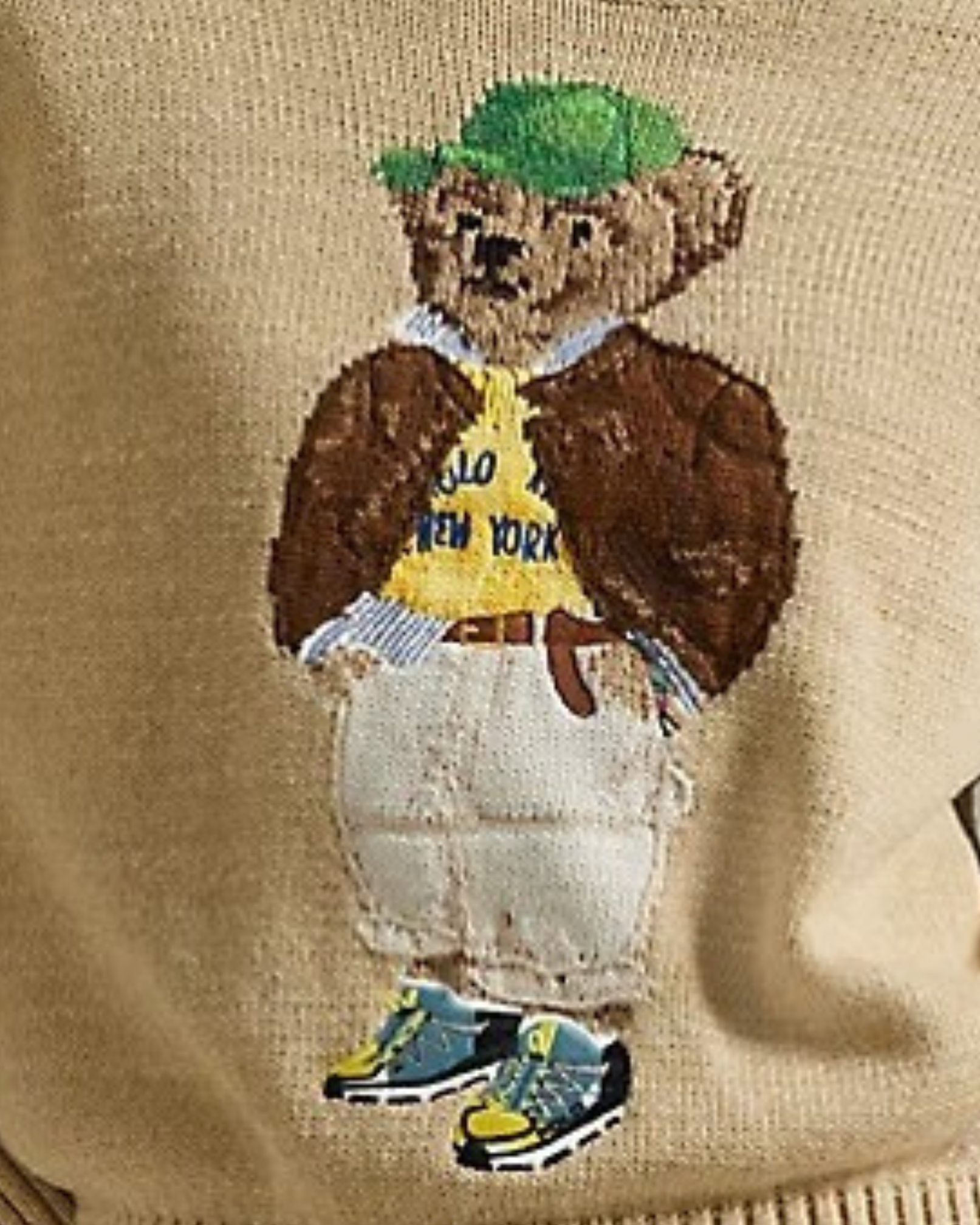 Rundhals-Pullover aus Baumwolle